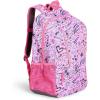Lands’ End Unisex Kids Medium ClassMate Lightweight Durable Elementary School Backpack, Limoges(Fuchsia Pink)