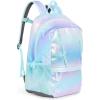 Lands’ End Unisex Kids Medium ClassMate Lightweight Durable Elementary School Backpack, Limoges(Pastel Lilac)