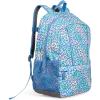 Lands’ End Unisex Kids Medium ClassMate Lightweight Durable Elementary School Backpack, Limoges(Sky Blue)