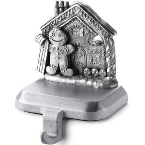 Lands’ End Classic Stocking Holder Gingerbread House One Size(Gingerbread House)