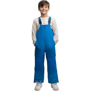 Lands’ End Kids Squall Waterproof Iron Knee Bib Snow Pants(Nautical Blue)