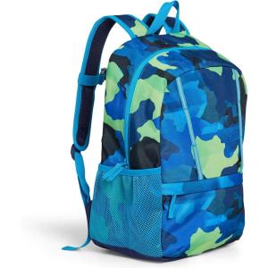 Lands’ End Unisex Kids Medium ClassMate Lightweight Durable Elementary School Backpack, Limoges(Nicci)