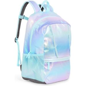 Lands’ End Unisex Kids Medium ClassMate Lightweight Durable Elementary School Backpack, Limoges(Pastel Lilac)