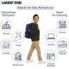 Lands’ End Unisex Kids Large ClassMate Lightweight Durable Elementary School Backpack, Dusty Olive(Pro Star Navy)