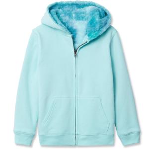 Lands’ End Kids High Pile Lined Zip Hoodie(Ombre/Pastel/Blue Tint)