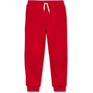 Lands’ End Kids Sherpa Fleece Lined Jogger Sweatpants(Apple Red)