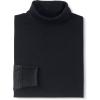 Lands’ End Men’s American-Grown Supima Cotton Turtleneck Shirt(Black)