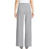 Lands’ End Women’s High Rise 5 Pocket Wide Leg Chino Pants(Pale Gray)