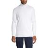Lands’ End Men’s American-Grown Supima Cotton Turtleneck Shirt(White)