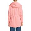 Lands’ End Squall Packable Waterproof Raincoat(Sunset Coral Pink)