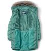 Lands’ End Womens Plush Lined Insulated Coat Washed Evergreen Regular Small