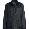 Lands’ End Women’s Waxed Cotton Barn Jacket(Dark Navy)
