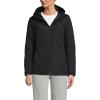 Lands’ End Womens FeatherFree Onion Quilted Insulated Jacket Black Regular Small