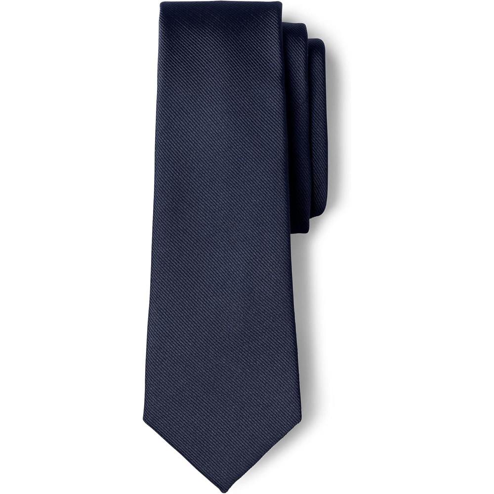 imageLands End Kids Solid To Be Tied TieClassic Navy
