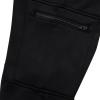 Lands’ End Boys Basic Iron Knee Fleece Joggers Large Black