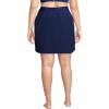 Lands’ End Womens Comfort Waist Swim Skirt Swim Bottoms Skort Deep Sea Navy Plus 22w