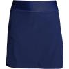 Lands’ End Womens Comfort Waist Swim Skirt Swim Bottoms Skort Deep Sea Navy Regular 8