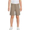 Lands’ End Boys Husky Sport Active Performance Chino Shorts 12 Khaki