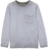 Lands’ End Boys Long Sleeve Washed Pocket Shirt(Cocoon)