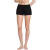 Lands’ End Women’s 3″ Tummy Control Modest Swim Shorts(Black)