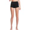 Lands’ End Women’s Tugless High Waisted Swim Boy Shorts(Black)