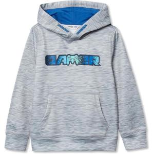 Lands’ End Kids Husky Athletic Lightweight Hooded Sweatshirt(Cocoon Heather Gamer)