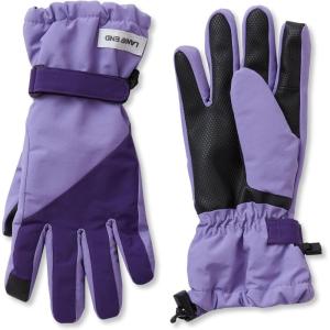 Lands’ End Kids Squall Gloves(Purple/Violet Indigo)