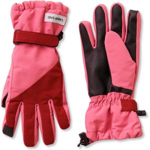 Lands’ End Kids Squall Gloves(Raspberry/Dark Magenta)