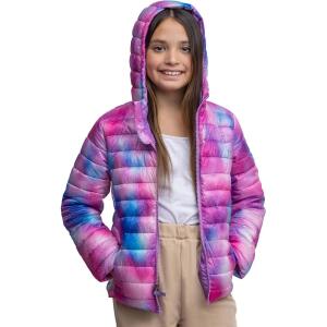 Lands’ End Kids ThermoPlume Packable Hooded Jacket(African Violet)