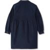 Lands’ End Girls 3/4 Sleeve Corduroy Shirt Dress(Classic Navy)