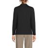 Lands’ End School Uniform Women’s Long Sleeve Feminine Fit Rapid Dry Polo Shirt(Black)