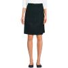 Lands’ End School Uniform Women’s Plaid A Line Tab Skort Top of Knee(Classic Navy/Evergreen Plaid)