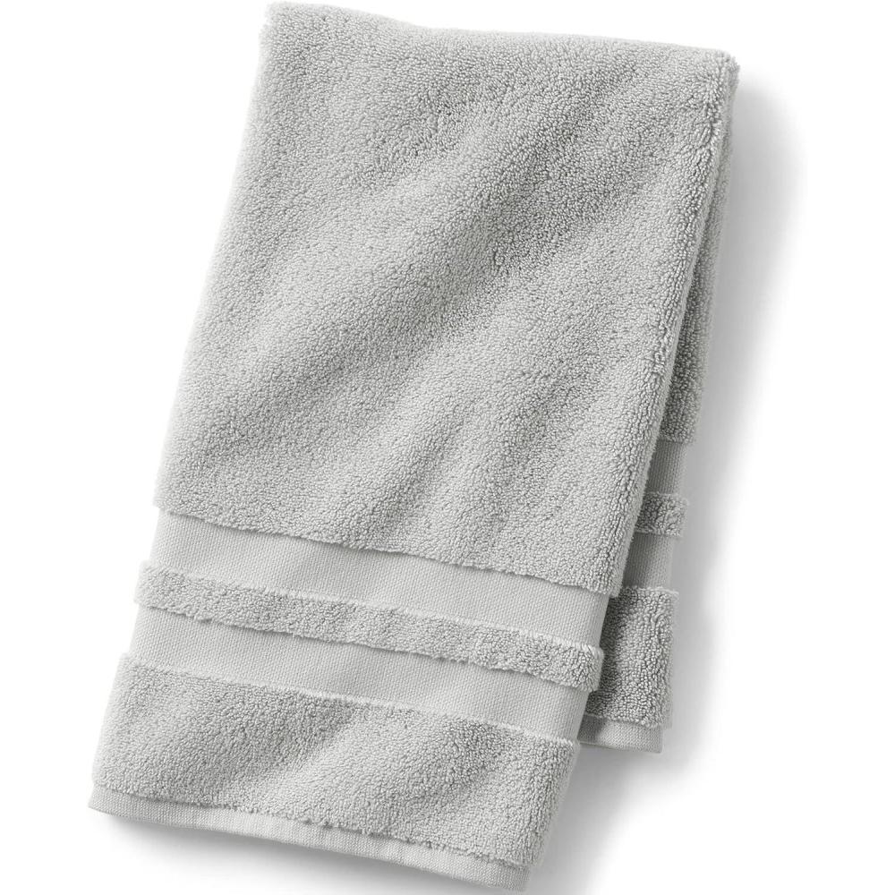 imageLands End Essential Towel Cobblestone Bath Hand TowelCobblestone