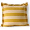 Lands’ End 300 Percale YD Sham Dijon Gold Stripe Standard(Dijon Gold Stripe)