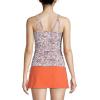 Lands’ End Chlorine Resistant Underwire Tankini Swimsuit Top(White Retro Paisley)