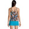 Lands’ End Chlorine Resistant Underwire Tankini Swimsuit Top(deep Sea Navy)