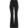 Lands’ End Women’s Active Hi Impact High Rise Slim Flare Pants(Black)