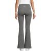 Lands’ End Women’s Active Hi Impact High Rise Slim Flare Pants(Charcoal Heather)