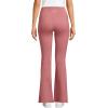 Lands’ End Women’s Active Hi Impact High Rise Slim Flare Pants(Dark Rose Clay)