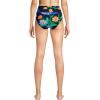 Lands’ End Women’s Chlorine Resistant Pinchless High Waisted Bikini Bottoms(Navy/Exploded Poppy Floral)