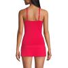 Lands’ End Women’s Chlorine Resistant Wrap Tankini Swimsuit Top(Red)