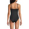 Lands’ End Women’s Crepe Rectangular Wire One Piece(Black)