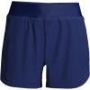 Lands’ End Women’s Curvy Fit 5″ Quick Dry Board Shorts Swim Shorts with Panty(Deep Sea Navy)