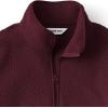 Lands’ End Women’s Half Zip Cozy Sherpa Fleece Pullover(Lush Burgundy)