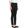 Lands’ End Women’s Mid Rise Slim Cargo Chino Pants(Black)