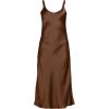 Lands’ End Women’s Satin Slip Dress(Tree Bark)