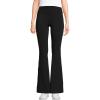 Lands’ End Women’s Active Hi Impact High Rise Slim Flare Pants(Black)