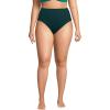 Lands’ End Women’s Cheeky High Waisted Bikini Bottoms(Deep Balsam)