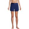 Lands’ End Women’s Curvy Fit 5″ Quick Dry Board Shorts Swim Shorts with Panty(Deep Sea Navy)