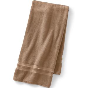 Lands’ End Essential Towel Cobblestone Bath- Hand Towel(Dark Jute Brown)